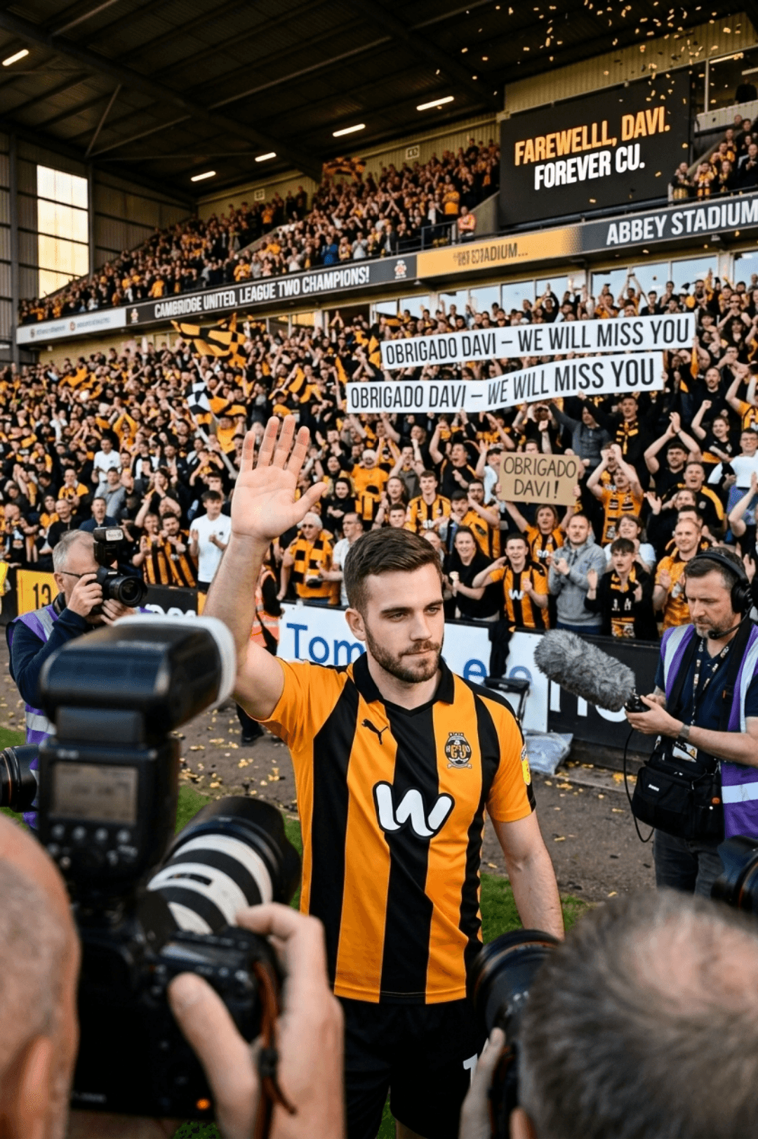 Hoje me despeço do Cambridge United. Grato por tudo que vivi aqui e por cada oportunidade. Levo comigo muito aprendizado. Seguimos para o…