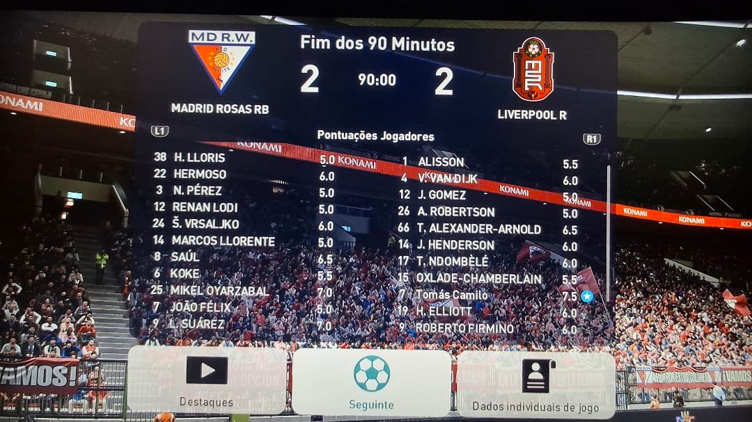 2-2 na 1 mão das oitavas
