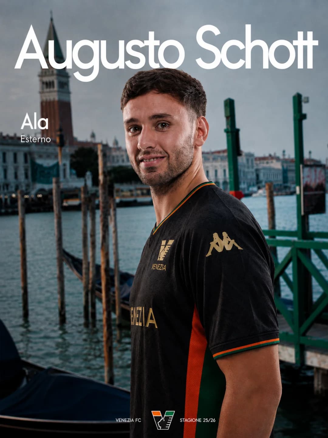 BENVENUTO!!! 💪🇦🇷 Augusto Schott é o mais novo reforço del Lagunari!!! 🦁🇮🇹 O lateral veio do C.A. Talleres (🇦🇷) por €2,4M. O jogad…