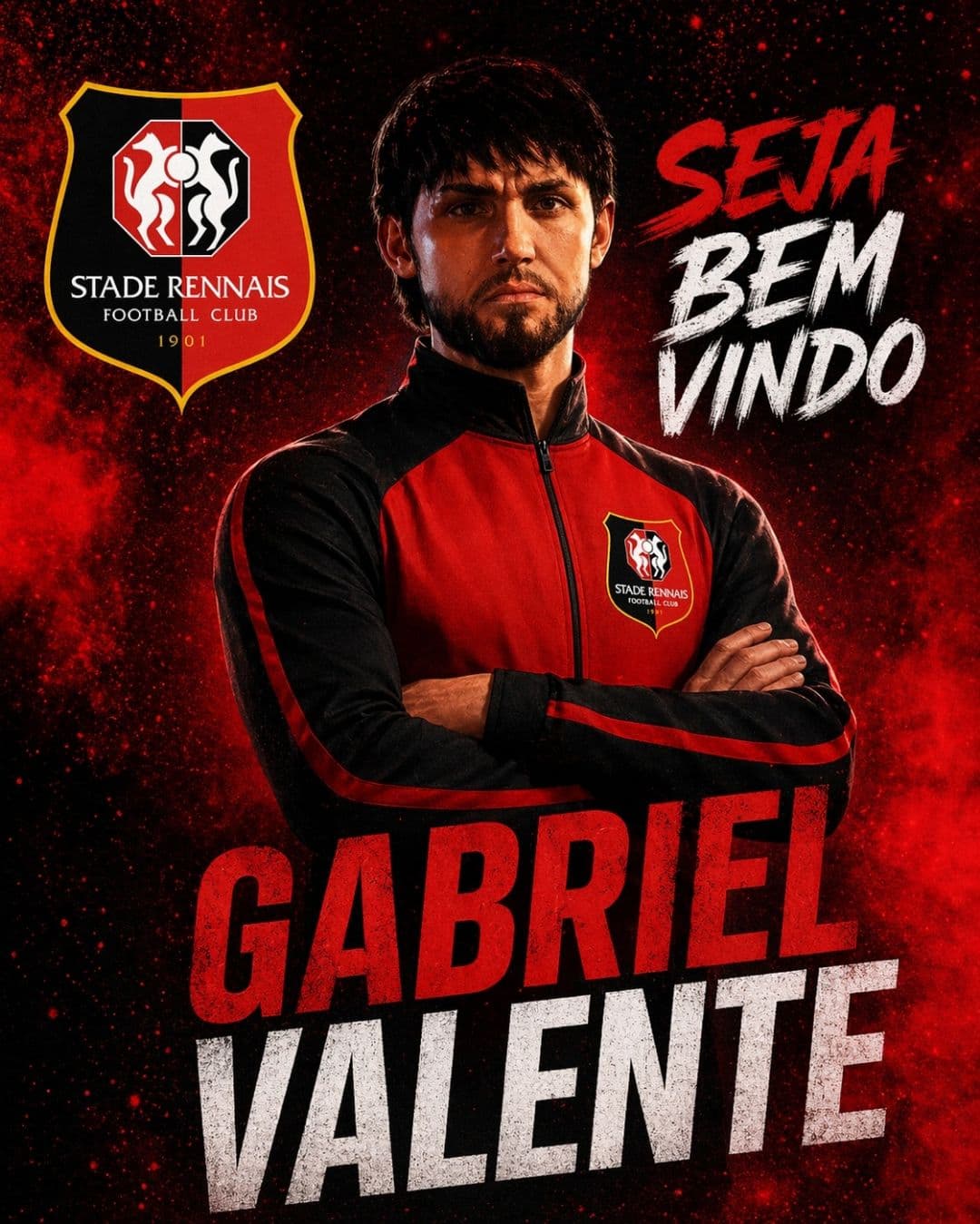 O Stade Rennais anuncia a chegada do treinador Gabriel Valente! 🇵🇹 Com ideias modernas e foco em organização e jovens talentos, o técni…