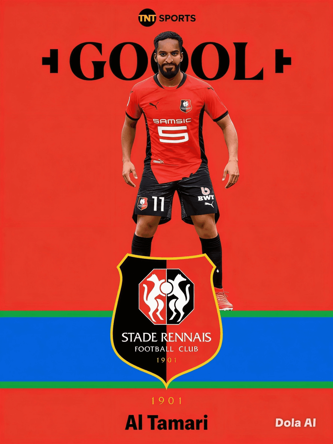 GOOOOL do Stade Rennais! ⚽️ Al Tamari marca aos 60:34 e empata a partida! Primeiro gol da era Gabriel Valente no comando da equipe. Segui…
