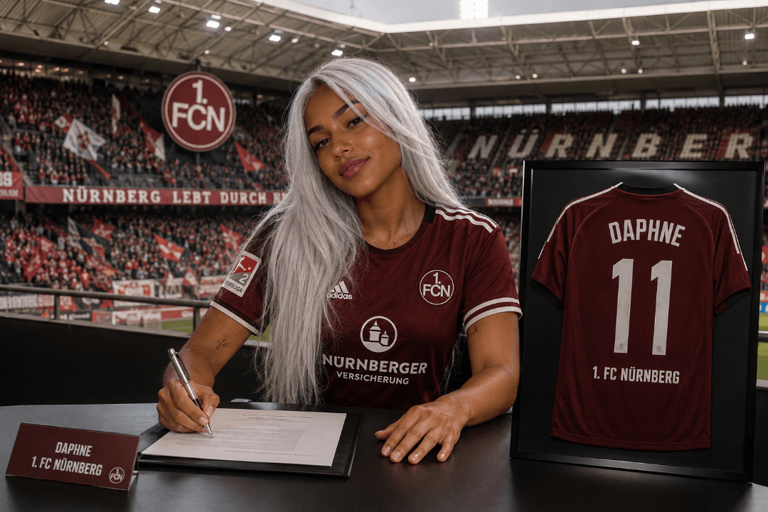 Sou a mais nova jogadora do 1. FC NÜRNBERG!!