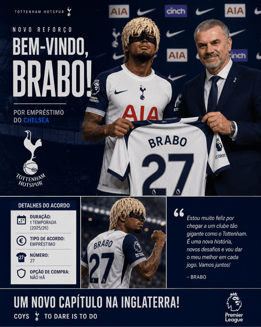 Emprestado após lesão, vou tentar reconstruir minha carreira com esse empréstimo, tomara que ele abra portas maiores pra mim no futebol.
