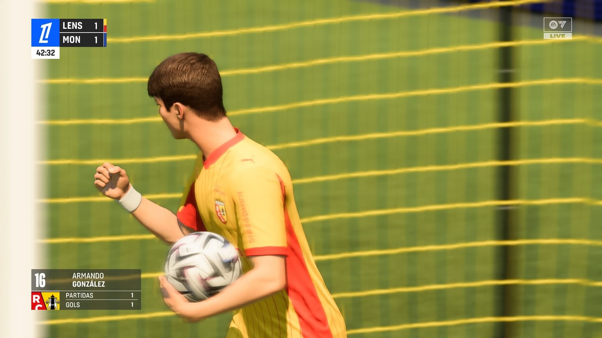 GOLLLLLLLLLLLLLLLLLLLLLLLLLLLL DO LENSSSSS PRA EMPATAR O JOGOOO ARMANDO GONZÁLEZ SOBE MAIS ALTO E MATA AS CHANCES DE RESTES LENS 1 × 1 MÔ…