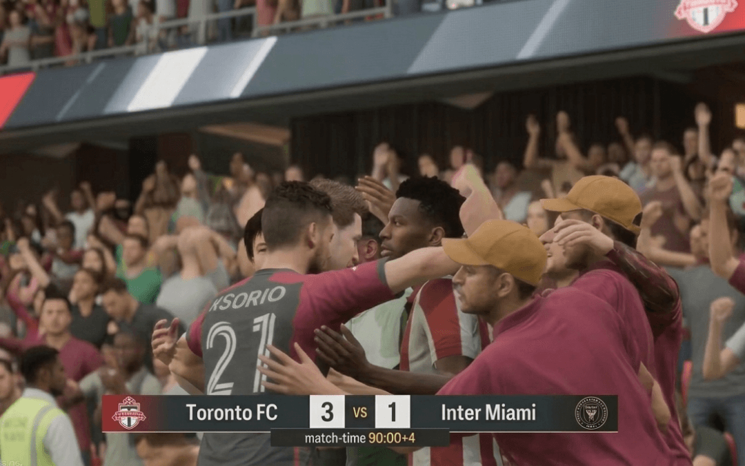 Toronto 3 x 1 inter Miami +2 gols
