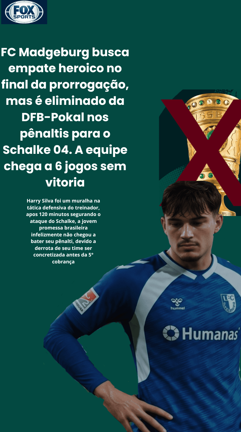 Crise instaurada no 1FC Madgeburg da 2.Bundesliga após eliminação na copa da Alemanha