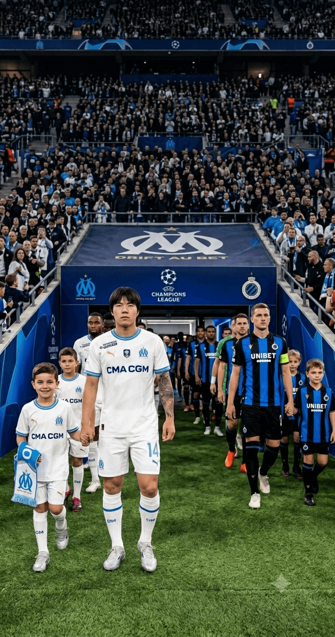 Dia de Estreia na UEFA Champions League🏆⭐️
