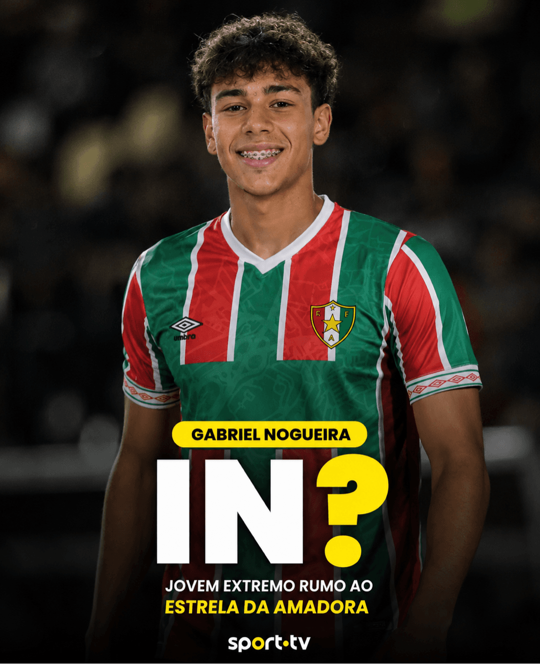 Estrela da Amadora faz proposta por Gabriel Nogueira do Feirense Seria uma boa escolha para o menino de 16 anos ?🔥