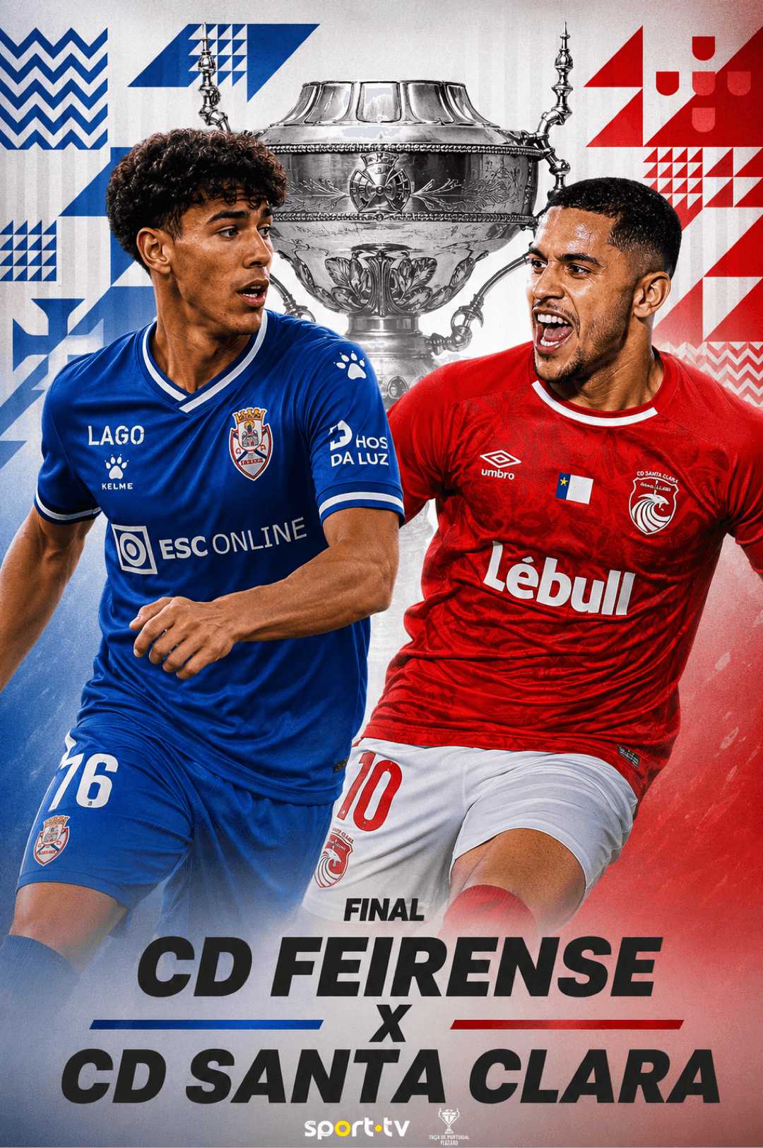 CONFRONTO DEFINIDO! O Feirense e o Santa Clara vai se defrontar para o disputar a final da Taça de Portugal🏆🔥