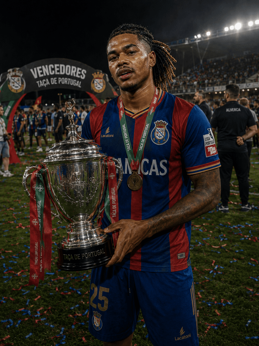 🏆 Campeões da Taça de Portugal! Um momento que nunca vou esquecer. Obrigado ao FC Alverca, aos meus colegas, à equipa técnica e aos adep…