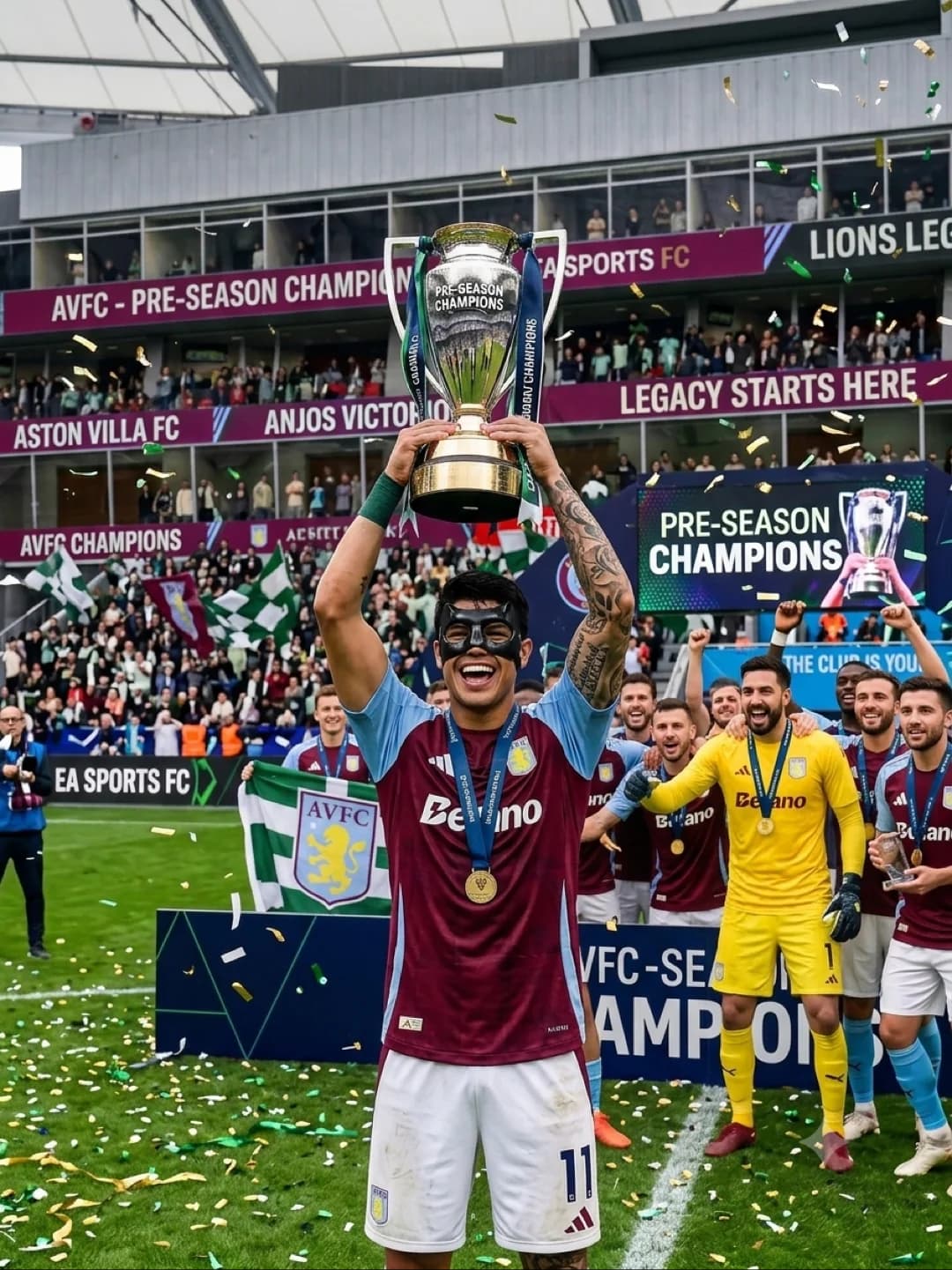 Ganhamos o torneio de pré temporada! E agora temos a final da FA community shield e da UEFA Supercup contra o Chelsea…