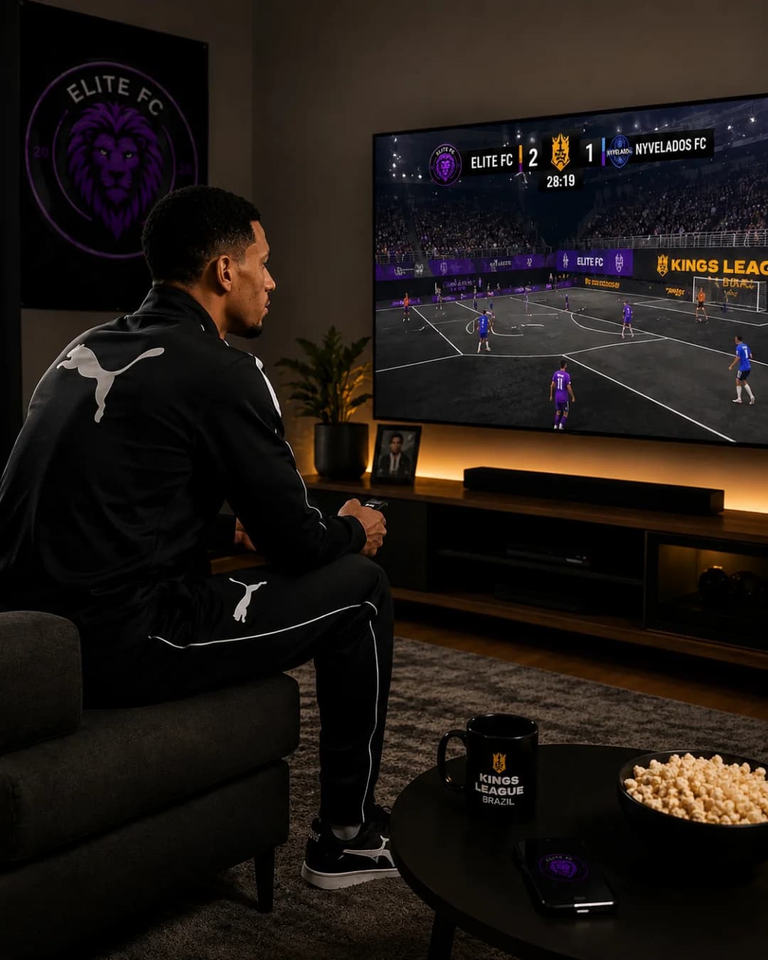 Mais uma vitória do ELITE FC 🟣⚫️ "segue o líder"✌️
