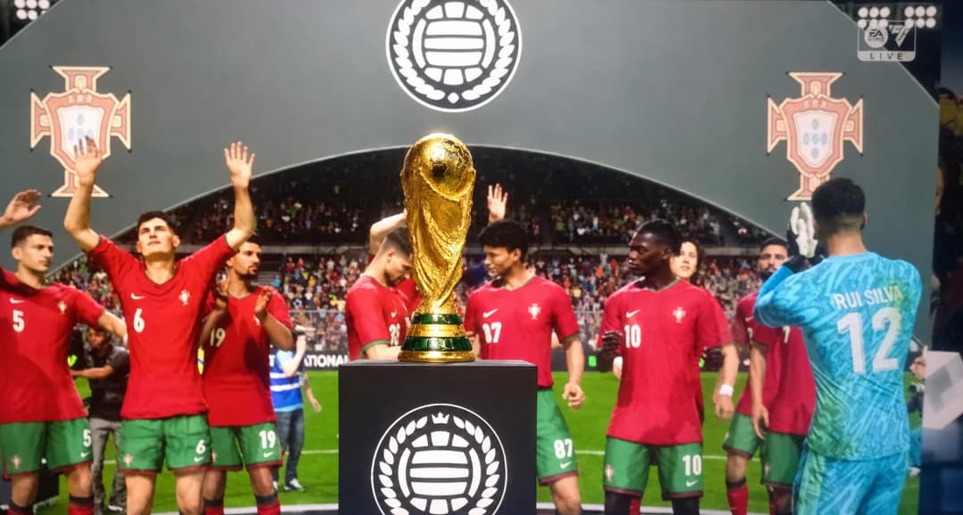 Um parabéns ao nosso técnico Levi Almeida por conquistar a copa do mundo com Portugal!