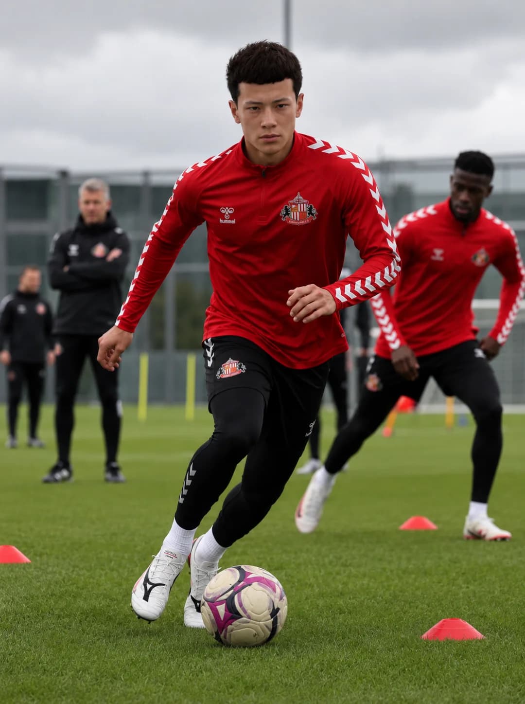 First trainning session at the profession team🔥