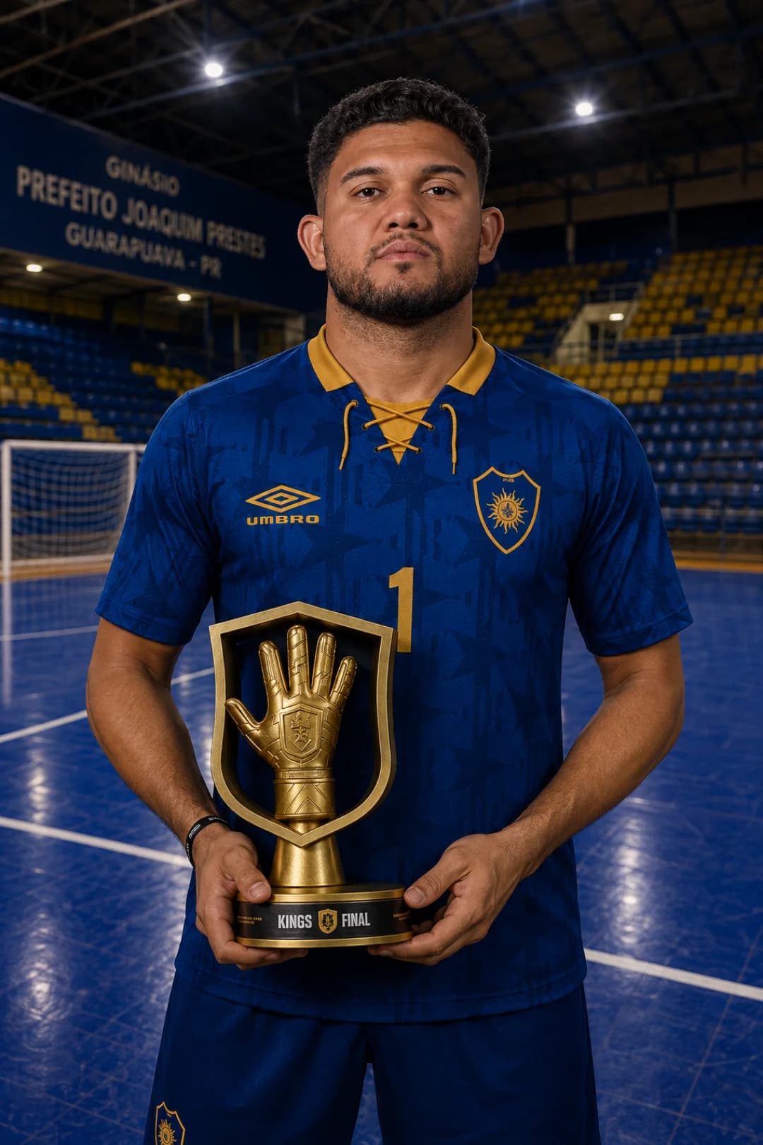 Esaú levou pra casa o prêmio de melhor goleiro da Berlin Futsal Tournament!🔵🟡🇧🇷 Merecido demais paredão🧱