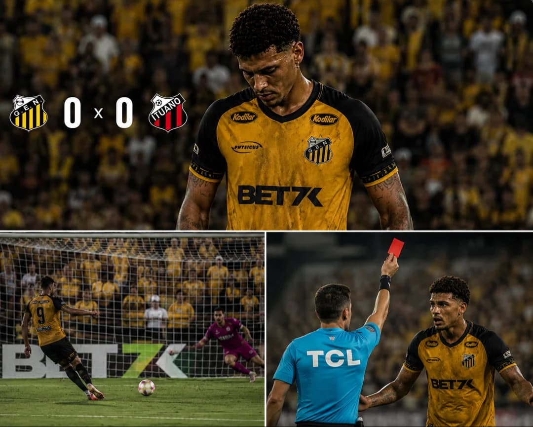Hoje eu falhei com vocês. Errei o pênalti e depois perdi a cabeça quando o time mais precisava de mim. Assumo tudo. Peço desculpas à torc…