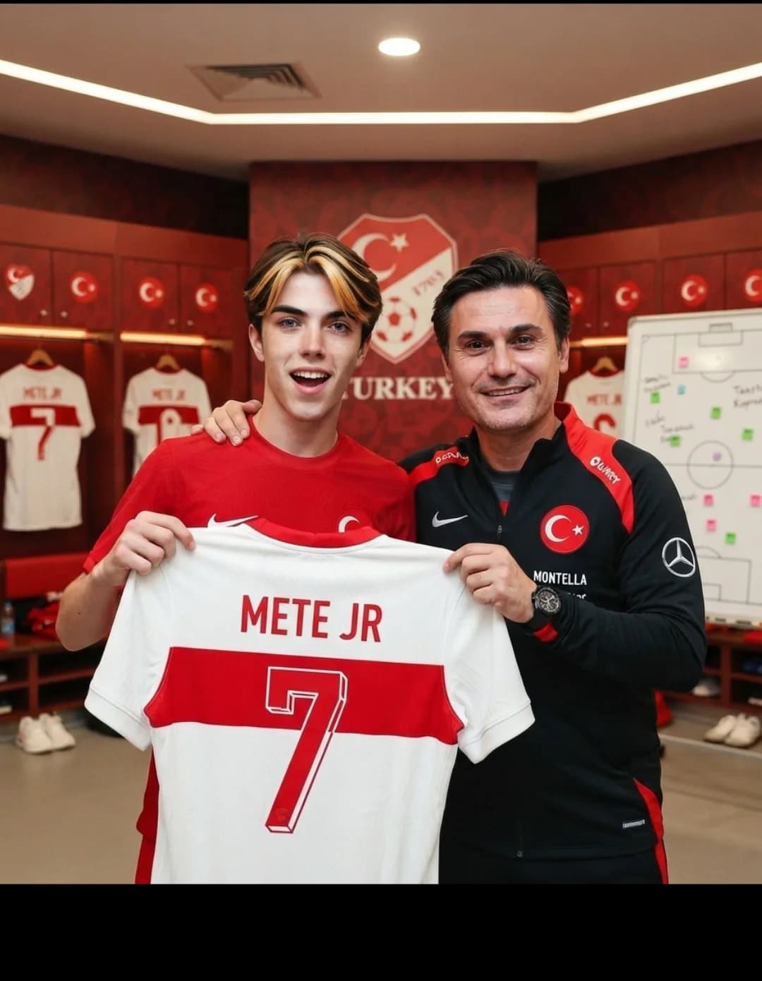 I've been selected for the national team! Hello, Türkiye.