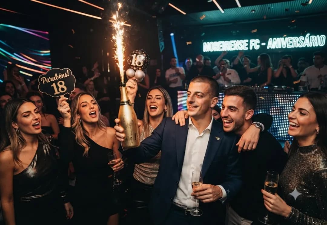 18🎉!! Grande surpresa dos meus amigos.