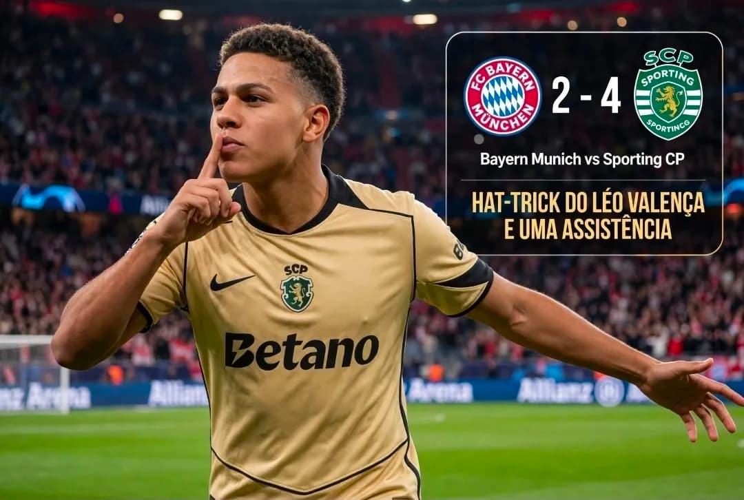 Calei o Bayern na casa deles! Bora Sporting pela Champions💚🤍🇧🇷