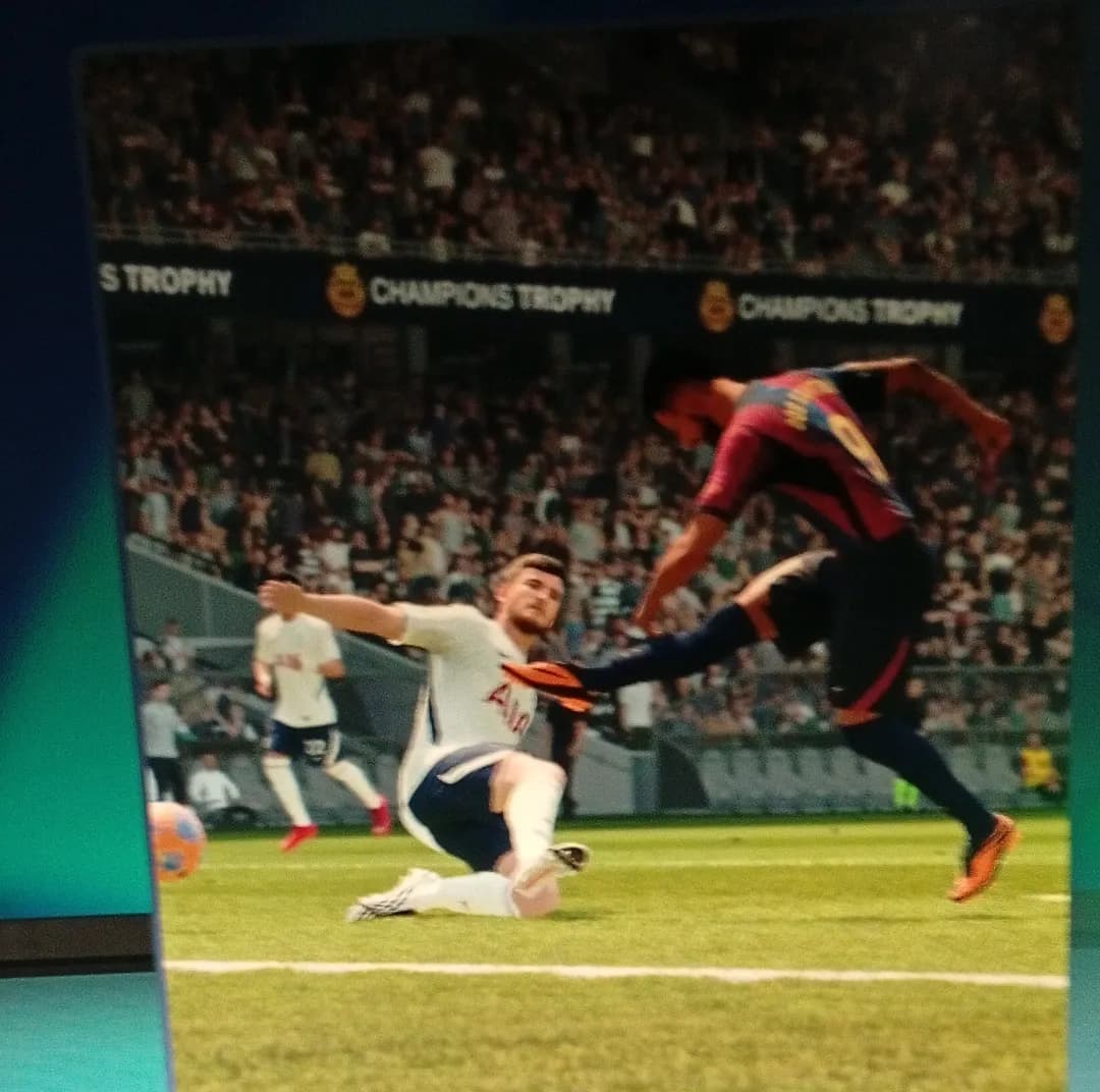 Vamos a gente ganha eu marquei meu primeiro gol