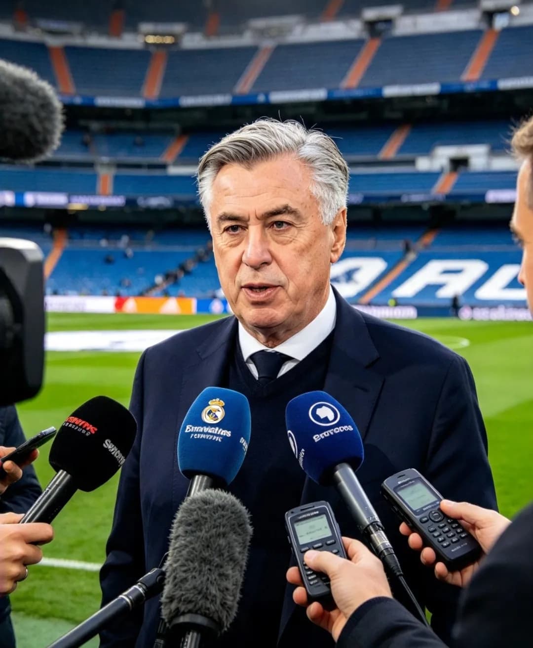 Carlos ancelotti da entrevista pós jogo sobre o desempenho de tornado e seu post de desculpas e dis que ele vai voltar como titular e que…