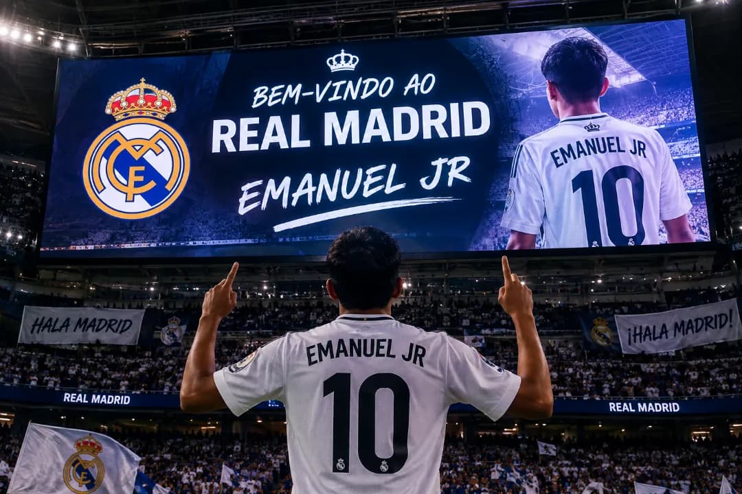 Obg real madrid pela oportunidade, é gratificante jogar em um time como o Real, sempre será uma honra vestir essa camisa, enquanto estive…