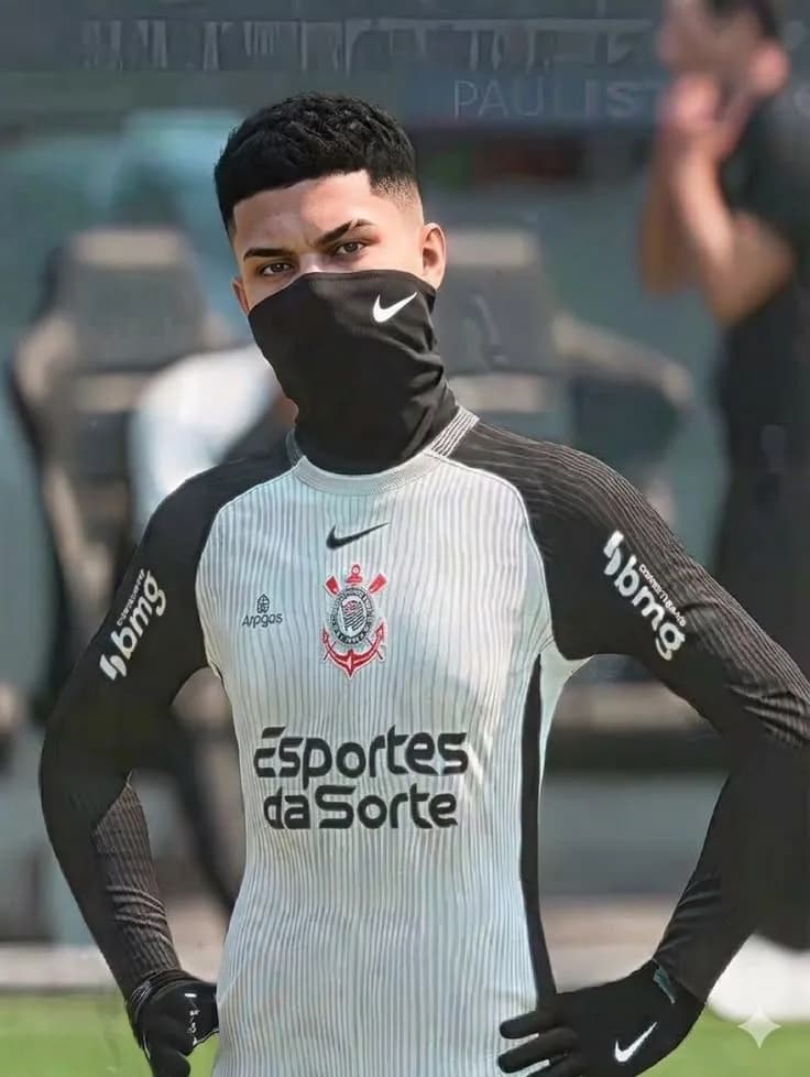 Me chamo Gustavo, sou camisa 7 do Corinthians. Sou de Brasil. Vocês verão muito da minha história daqui pra frente. Aguardem!