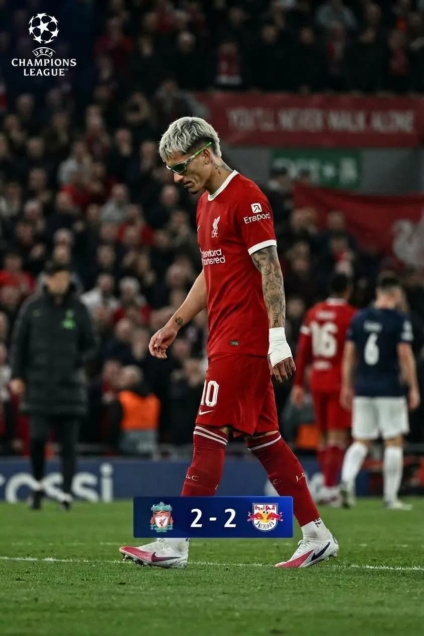 Liverpool estava no 100% na Champions mas empatou, Damiani ficou triste pois queria a campanha perfeita. O Manchester city é o único com …
