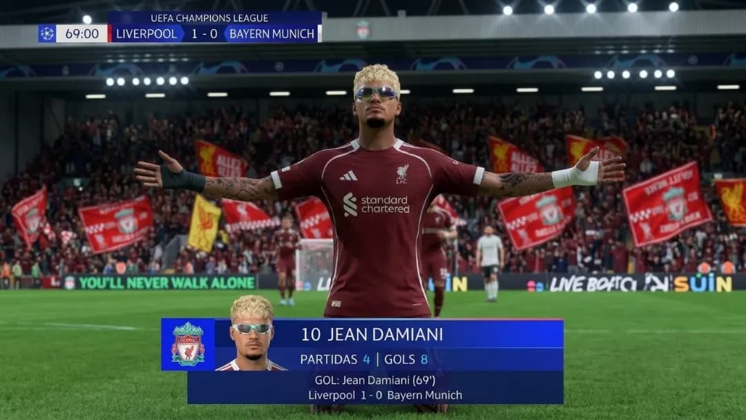 Damiani saiu do banco pois era reserva para esse jogo, por causa de suas atitudes e faz o gol decisivo e leva a torcida a incendiar o est…