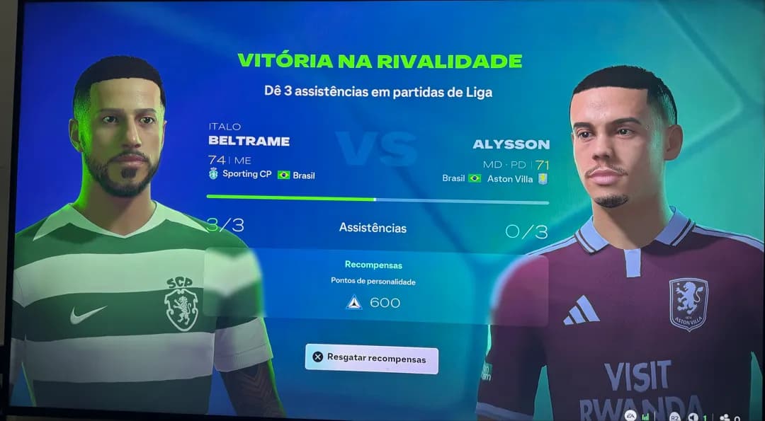 Levamos a melhor contra nosso rival! Que venham os próximos rivais 💪🏻