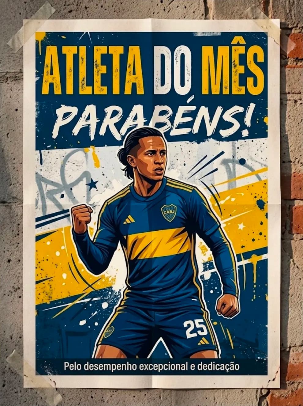 ATLETA DO MES Γ DO BOCA JUNIOR!!! ππππππ